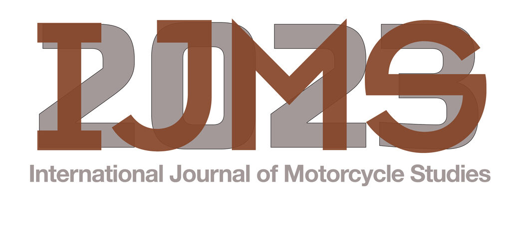 10th INTERNATIONAL JOURNAL OF MOTORCYCLE STUDIES CONFERENCE